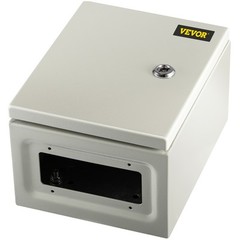 VEVOR Steel Electrical Box Electrical Enclosure Box 10x8x6” Carbon Steel IP65