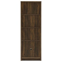 Coaster Laughlin 3-Shelf Engineered Wood Media Tower in Brown