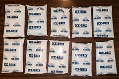 6″ x 4″ x 3/4″ – 8 oz. Ice-Brix Cold Packs 10 Per Case Leak Proof and Reusable