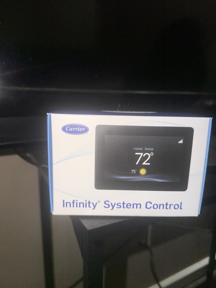 Carrier Infinity System Control Wi-Fi Touchscreen Programmable Thermostat Alexa