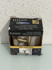 Gatco 4065 Robe Hook 4065 Brushed Brass Elevate