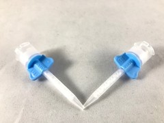DX-Mixer Impression Dental Mixing Tip Crown & Bridge 1:1 Ratio Blue