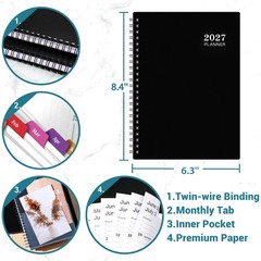 2027 Planner Weekly and Monthly Planner 2027, Jan. 2027 Dec. 2027