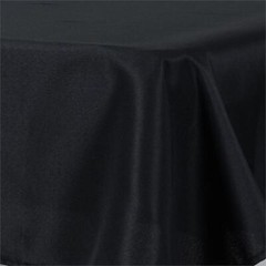 Black 14 feet POLYESTER PLEATED TABLE SKIRT Tradeshow Wedding Catering Supplies