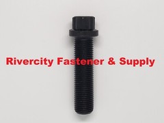 1/2-20×2 Alloy Steel 12 Point Flange Screws 1/2x20x2 Extra Strong Bolts 1/2 x 20