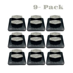 Grinding Discs for Husqvarna PG Grinders Hard Concrete Surface 30 Grit 9 Pack