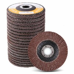 20x Flap Disc 4.5″ 4-1/2 40 60 80 120 Grit Angle Grinder Sanding Grinding Wheels