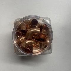 Pro Pack 1/2 Copper Elbows 47pcs Solder Fittings for Plumbing