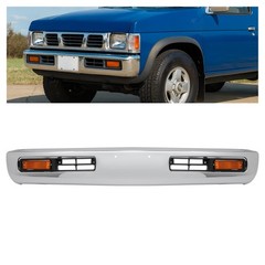 Bumper Face Bar w/ Amber Signal Lamp Bezel Kit 1996-1997 Nissan Pickup NI1002130
