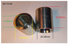 M16 x 1.5 Metric hydraulic fitting Straight Swivel Femal, 20411-16-06 & 00110-06