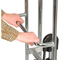 880 Lb. Cap. Manual Lift Stacker 59″ Lift