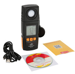 GM1020 LCD Display Handheld Digital Lux Light Meter Photometer up to 200,000 Lux