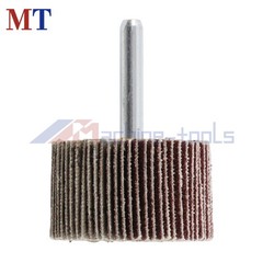 5 Pack Shank Mounted Flap Wheels 120 Grit Aluminum Oxide 1-1/2″x1″x 1/4″