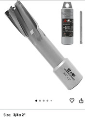 S&F STEAD & FAST Annular Cutter 3/4″, 19.05mm Diameter x 2-inch Depth drill bit