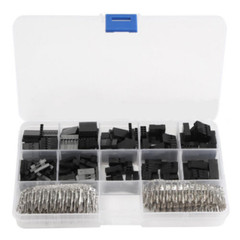620PCS 2.54mm Crimp Pin Connector Header Jumper Wire Terminal Housing Kit