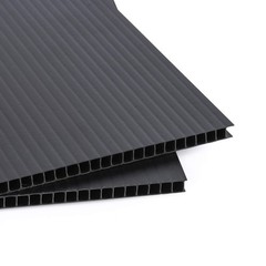 Corrugated Plastic Sheet for Indoor and Outdoor Use – 3/16 Inch Thick Poster …