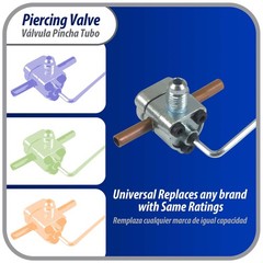 Appli Parts APT-PV210 Bullet Piercing Valve kit with 1/4, 5/16 or 3/8 in tube si