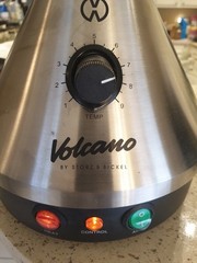 Volcano Classic POWER & HEAT/AIR Replacement Both Red & Green Switches, 120VAC