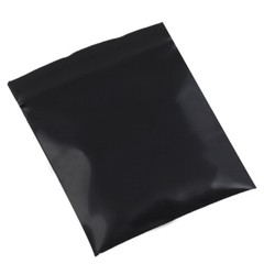 New Flat Black Plastic QuickQlick™ Bags Pouches Variety Quantities Sizes