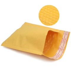 25-200Pc Kraft Bubble Mailer Padded Shipping Envelope Bags Self Sealing All Size