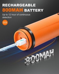 Versatile Metal Detector Pinpointer – 800mAh Rechargeable, Waterproof, Compact