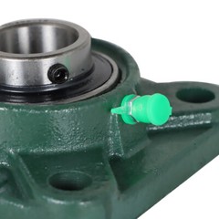 10 Pack UCF205-16 Pillow Block Flange Bearing 1″ Bore 4 Bolt Solid Base