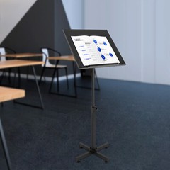 Classic Portable Lectern Podium Stand Height Adjustable Pulpitos Para Iglesias