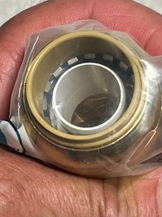 SharkBite Push to Connect 3/4 in. 3/4 in. D Brass 45 Degree Elbow UR656LFA