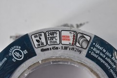 Cantech Duct Sealing Tape 1.88″ x 49.21 Yards HVAC Grade Adhesive High Tack