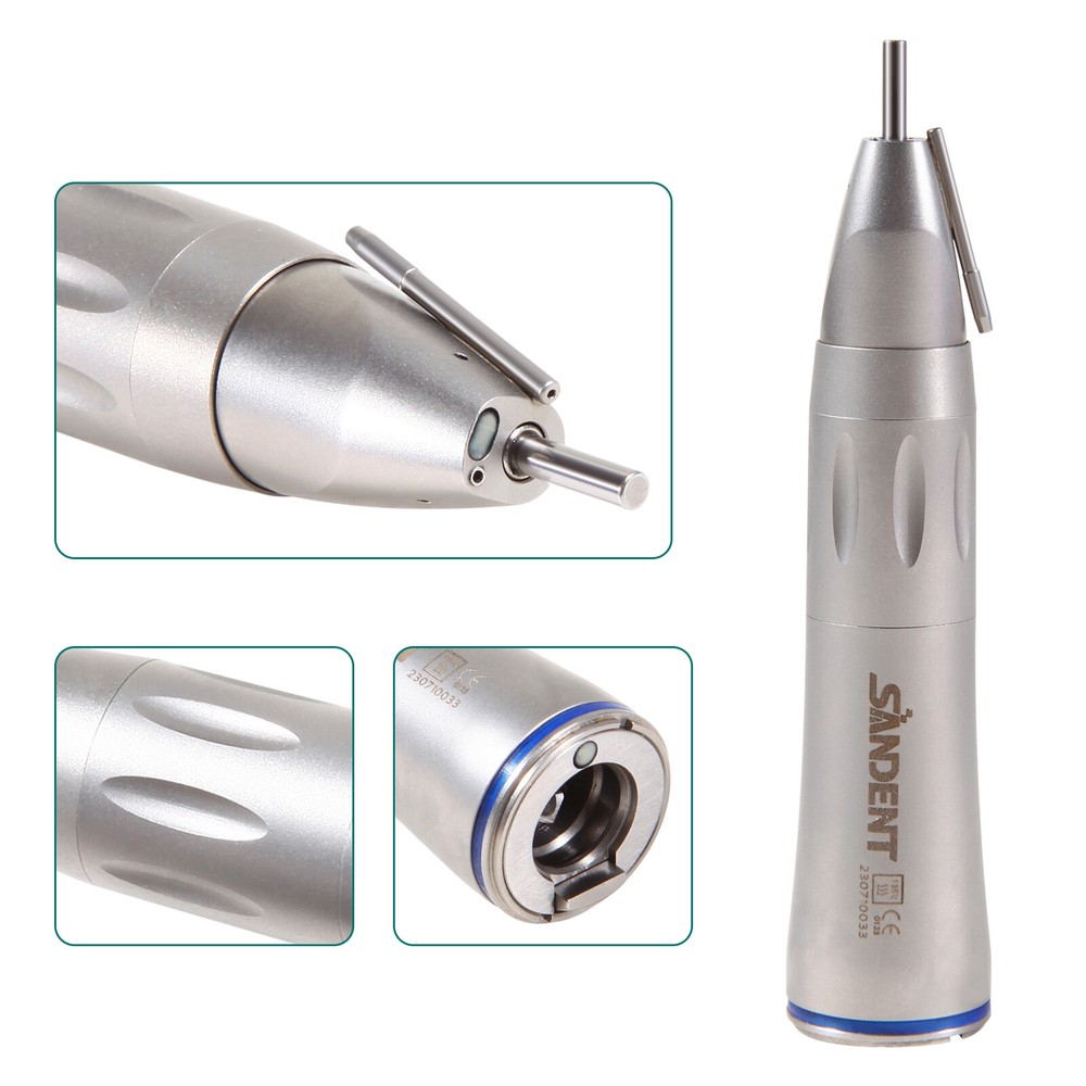 Dental Straight Surgical Handpiece Low Speed Nose Cone Fiber Optic Fit KaV/ Y