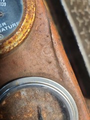 Allis Chalmers D17 Series 1 Gas Dash