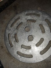 Commercial 10 Inch Stainless Steel Round Floor Drain Thick USED