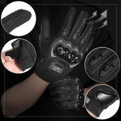 Motorcycle Gloves For Men And Women Full Finger Touchscreen Motorbike Gloves For