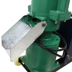 2Roller Feed Pellet Mill Machine Granulator w/6mm Pellet Output 80-120KG/h 220V