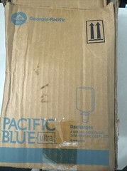 4 Refills PACÍFIC BLUE ULTRA 1200ML GNTL FM SOAP FF 1,200 ML