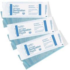 200-Count Latex-Free Self Sealing Sterilization Pouches for Medical Use