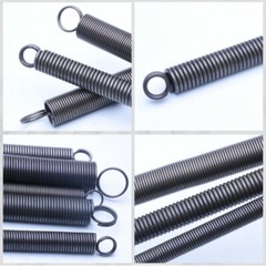 Wire Dia 0.3mm-4mm Expansion Extending Tension Springs Loop Ends Spring Steel