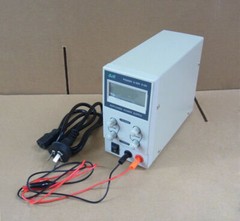 13.38″ Portable Adjustable DC Switching Power Supply LCD Display 0-30V 0-5A 220V