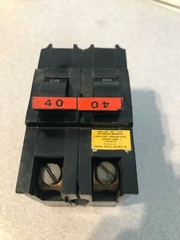 Federal Pacific NA240 40A Stab Lok Circuit Breaker – Black