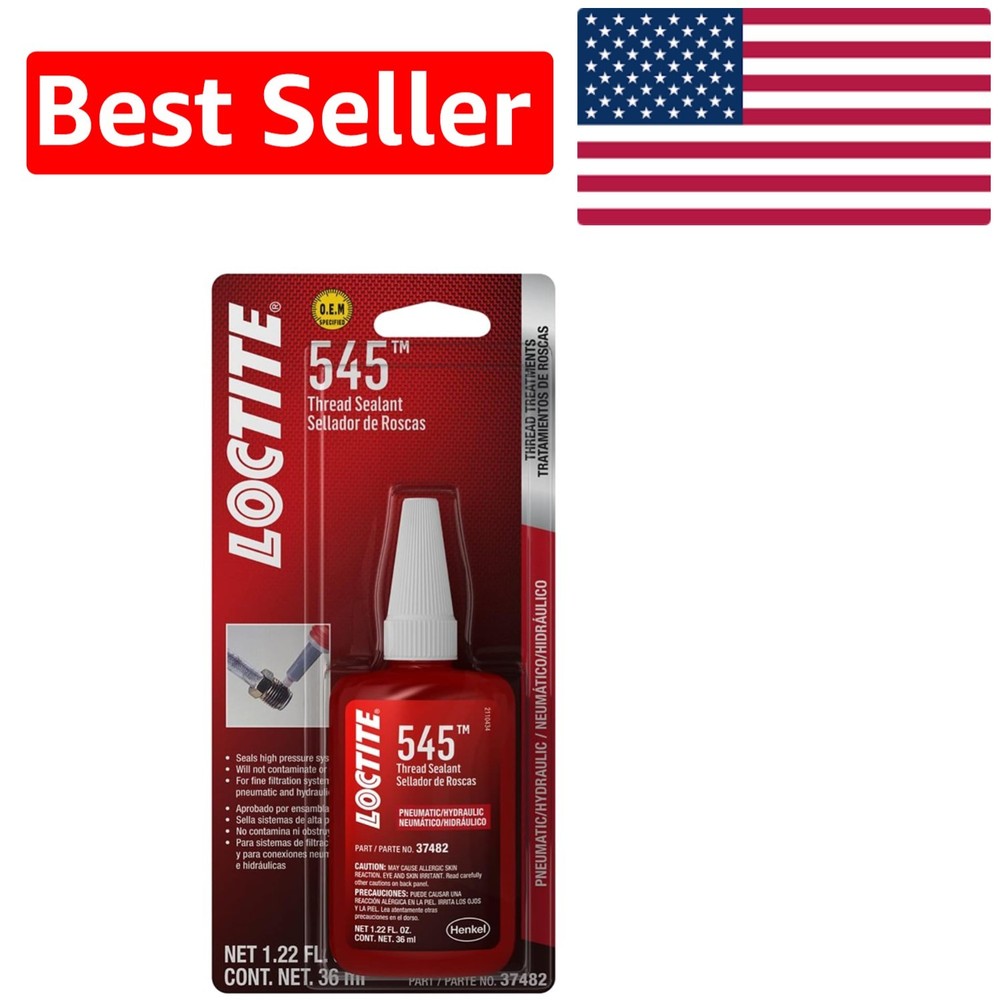 Dependable 36ml Loctite 545 Hydraulic Thread Sealant – Contaminant-Free Formula