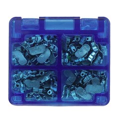 20 Kit Dental Orthodontic Bondable Buccal Tubes 1st Molar Roth 0.022 Low Profile