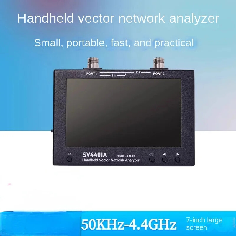 Handheld Vector Network Analyzer 50KHz-4.4GHz 7″ Touch Screen Analyzer