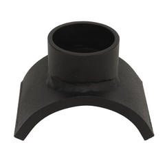 Bottle Jack Adapter Saddle, High Strength Hydraulic Lifting Axle Saddle Black