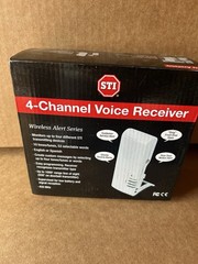 STI Brand STI-V34300 4-Channel Voice Receiver Brand New Factory Sealed