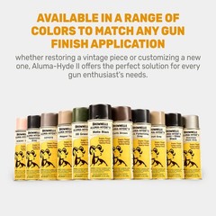 Brownells Aluma-Hyde II Epoxy Based Firearm 12 Ounce (Pack of 1), Earth Brown