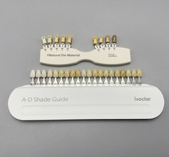 Dental IPS Natural Die Material Shade Guide Ivoclar Vivadent ND 1-9 Abutment