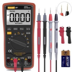Digital Multimeter Meter Amp Ohm Voltmeter AutoRange Tester AC DC Current