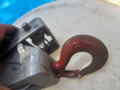 Lincoln LUG-ALL 3000 lbs Ratcheting Cable Hoist USA – Works Great – No Handle