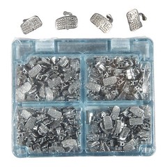 200pcs/50Sets Dental Buccal Tube Bondable Non-Convertible Roth 022 Monoblock KW