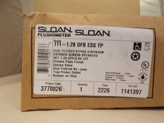Sloan 111-1.28 DFB ESS TP Single-Flush Sensor Exposed Flushometer – 3770026